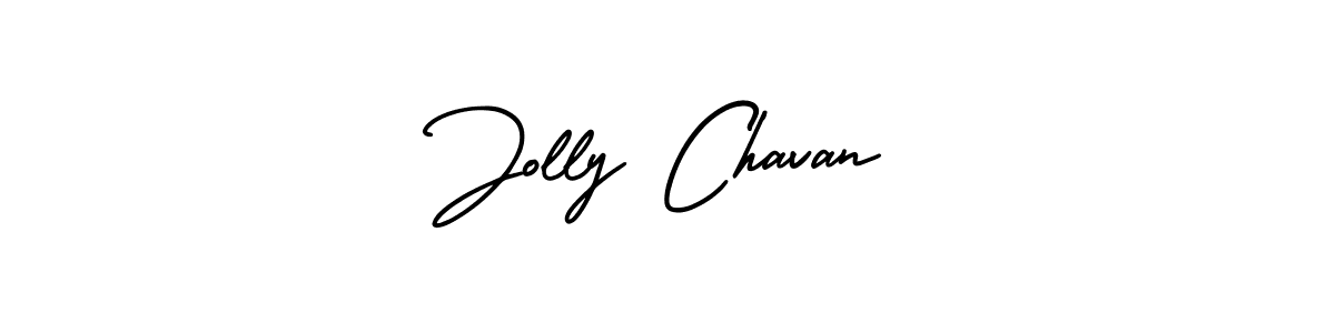 How to make Jolly Chavan signature? AmerikaSignatureDemo-Regular is a professional autograph style. Create handwritten signature for Jolly Chavan name. Jolly Chavan signature style 3 images and pictures png