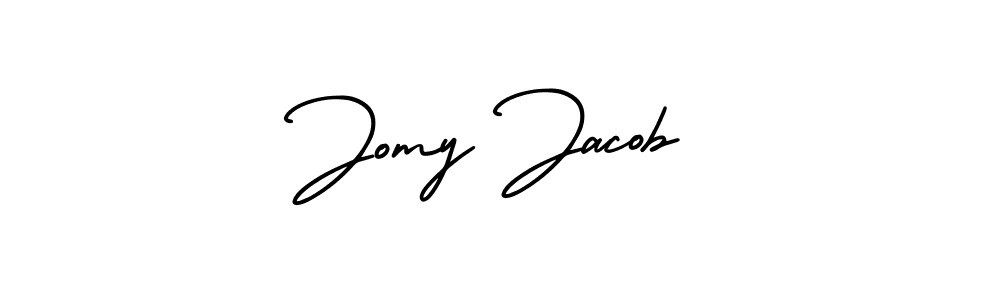 You can use this online signature creator to create a handwritten signature for the name Jomy Jacob. This is the best online autograph maker. Jomy Jacob signature style 3 images and pictures png