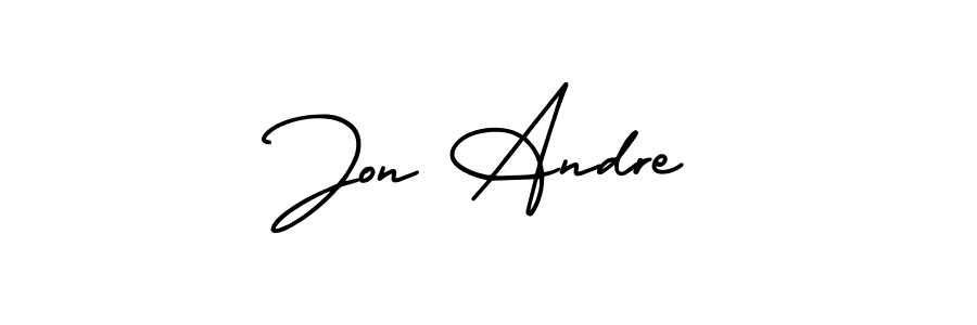 Also we have Jon Andre name is the best signature style. Create professional handwritten signature collection using AmerikaSignatureDemo-Regular autograph style. Jon Andre signature style 3 images and pictures png