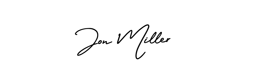 How to Draw Jon Miller signature style? AmerikaSignatureDemo-Regular is a latest design signature styles for name Jon Miller. Jon Miller signature style 3 images and pictures png