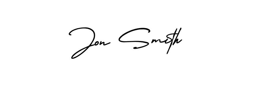 You should practise on your own different ways (AmerikaSignatureDemo-Regular) to write your name (Jon Smith) in signature. don't let someone else do it for you. Jon Smith signature style 3 images and pictures png