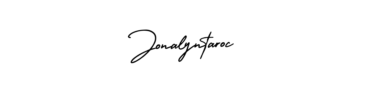 How to Draw Jonalyntaroc signature style? AmerikaSignatureDemo-Regular is a latest design signature styles for name Jonalyntaroc. Jonalyntaroc signature style 3 images and pictures png