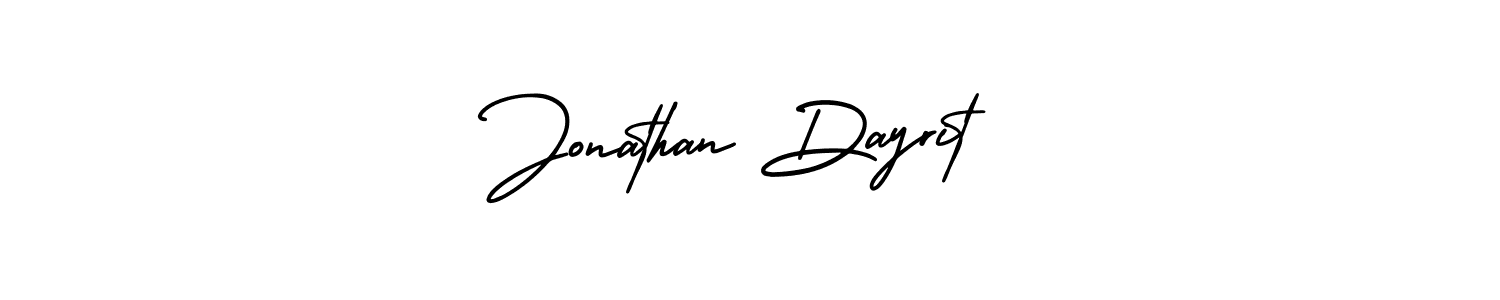 Design your own signature with our free online signature maker. With this signature software, you can create a handwritten (AmerikaSignatureDemo-Regular) signature for name Jonathan Dayrit. Jonathan Dayrit signature style 3 images and pictures png