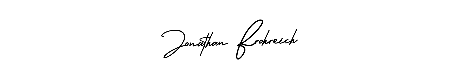 Best and Professional Signature Style for Jonathan Frohreich. AmerikaSignatureDemo-Regular Best Signature Style Collection. Jonathan Frohreich signature style 3 images and pictures png