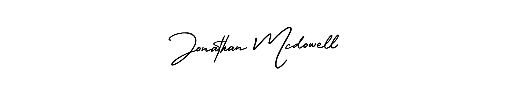 AmerikaSignatureDemo-Regular is a professional signature style that is perfect for those who want to add a touch of class to their signature. It is also a great choice for those who want to make their signature more unique. Get Jonathan Mcdowell name to fancy signature for free. Jonathan Mcdowell signature style 3 images and pictures png