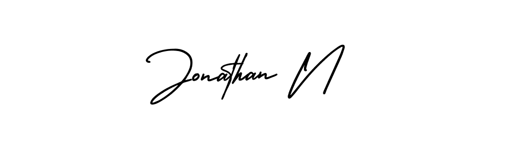 Here are the top 10 professional signature styles for the name Jonathan N. These are the best autograph styles you can use for your name. Jonathan N signature style 3 images and pictures png