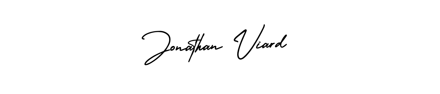 Jonathan Viard stylish signature style. Best Handwritten Sign (AmerikaSignatureDemo-Regular) for my name. Handwritten Signature Collection Ideas for my name Jonathan Viard. Jonathan Viard signature style 3 images and pictures png