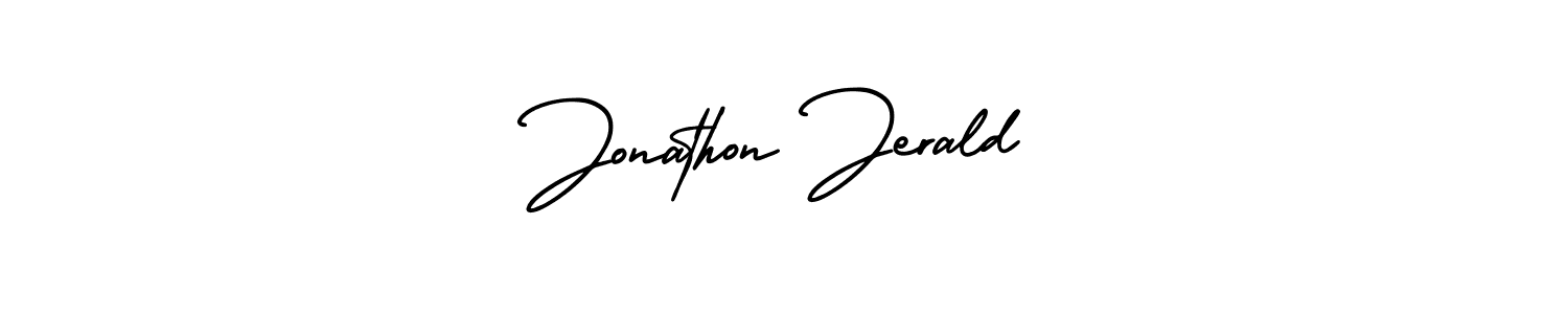 Also You can easily find your signature by using the search form. We will create Jonathon Jerald name handwritten signature images for you free of cost using AmerikaSignatureDemo-Regular sign style. Jonathon Jerald signature style 3 images and pictures png