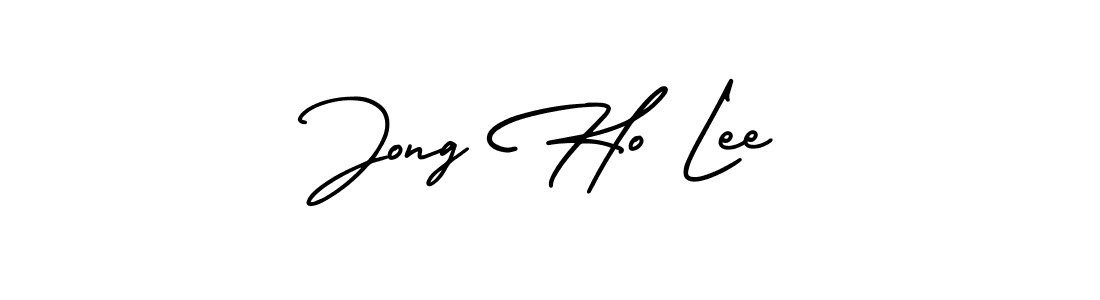 Also we have Jong Ho Lee name is the best signature style. Create professional handwritten signature collection using AmerikaSignatureDemo-Regular autograph style. Jong Ho Lee signature style 3 images and pictures png