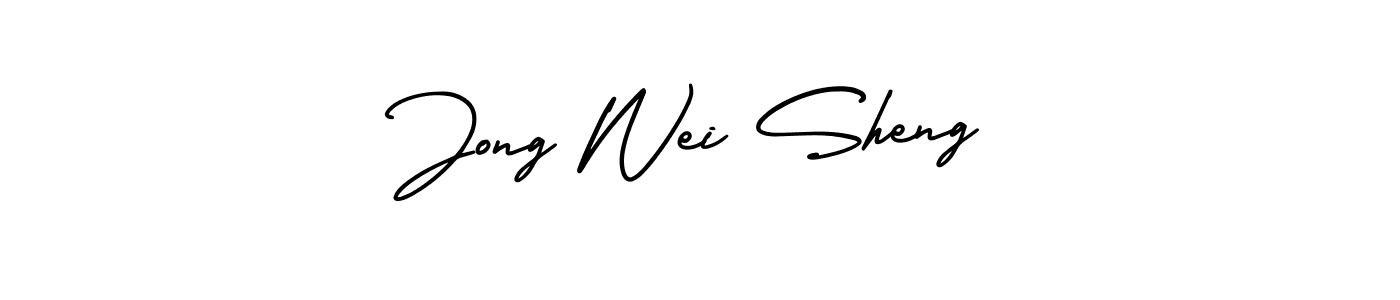 Similarly AmerikaSignatureDemo-Regular is the best handwritten signature design. Signature creator online .You can use it as an online autograph creator for name Jong Wei Sheng. Jong Wei Sheng signature style 3 images and pictures png