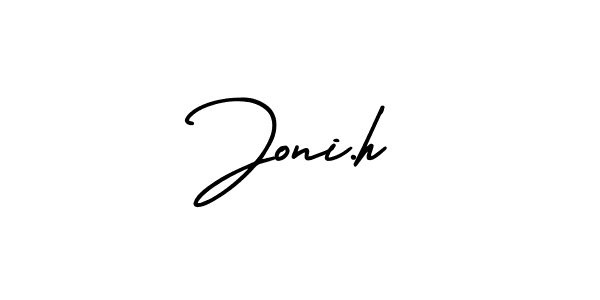 Check out images of Autograph of Joni.h name. Actor Joni.h Signature Style. AmerikaSignatureDemo-Regular is a professional sign style online. Joni.h signature style 3 images and pictures png
