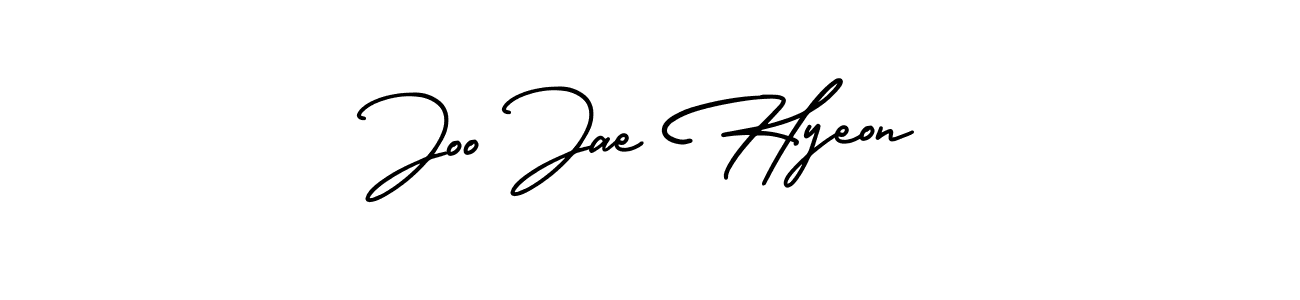 Make a short Joo Jae Hyeon signature style. Manage your documents anywhere anytime using AmerikaSignatureDemo-Regular. Create and add eSignatures, submit forms, share and send files easily. Joo Jae Hyeon signature style 3 images and pictures png