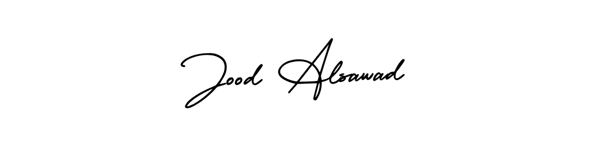 if you are searching for the best signature style for your name Jood Alsawad. so please give up your signature search. here we have designed multiple signature styles  using AmerikaSignatureDemo-Regular. Jood Alsawad signature style 3 images and pictures png