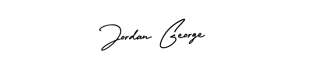 How to Draw Jordan George signature style? AmerikaSignatureDemo-Regular is a latest design signature styles for name Jordan George. Jordan George signature style 3 images and pictures png