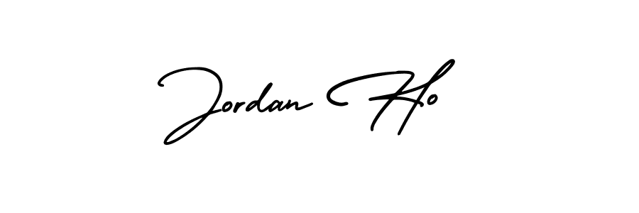 Also You can easily find your signature by using the search form. We will create Jordan Ho name handwritten signature images for you free of cost using AmerikaSignatureDemo-Regular sign style. Jordan Ho signature style 3 images and pictures png