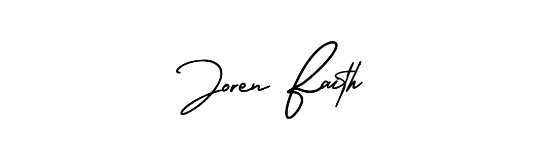 How to Draw Joren Faith signature style? AmerikaSignatureDemo-Regular is a latest design signature styles for name Joren Faith. Joren Faith signature style 3 images and pictures png