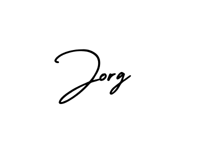 Jorg stylish signature style. Best Handwritten Sign (AmerikaSignatureDemo-Regular) for my name. Handwritten Signature Collection Ideas for my name Jorg. Jorg signature style 3 images and pictures png