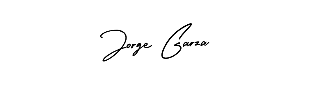 Design your own signature with our free online signature maker. With this signature software, you can create a handwritten (AmerikaSignatureDemo-Regular) signature for name Jorge Garza. Jorge Garza signature style 3 images and pictures png