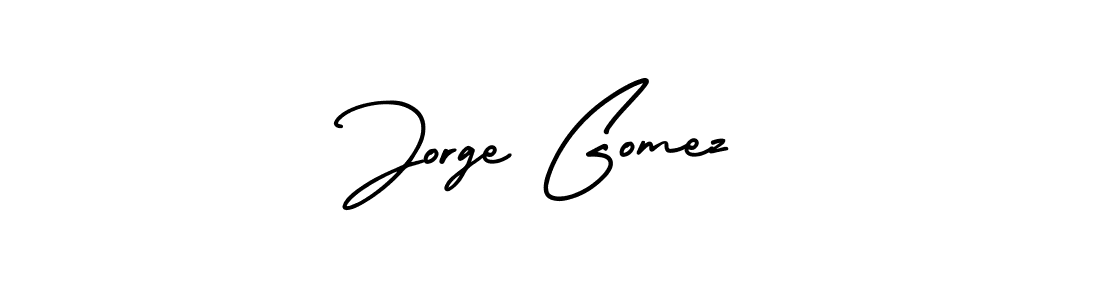It looks lik you need a new signature style for name Jorge Gomez. Design unique handwritten (AmerikaSignatureDemo-Regular) signature with our free signature maker in just a few clicks. Jorge Gomez signature style 3 images and pictures png