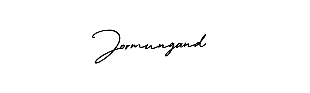 Jormungand stylish signature style. Best Handwritten Sign (AmerikaSignatureDemo-Regular) for my name. Handwritten Signature Collection Ideas for my name Jormungand. Jormungand signature style 3 images and pictures png