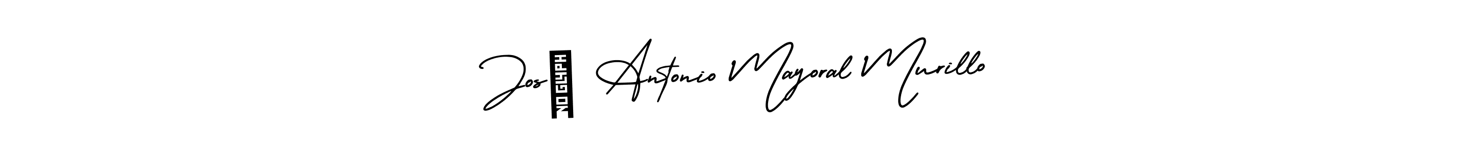 This is the best signature style for the José Antonio Mayoral Murillo name. Also you like these signature font (AmerikaSignatureDemo-Regular). Mix name signature. José Antonio Mayoral Murillo signature style 3 images and pictures png