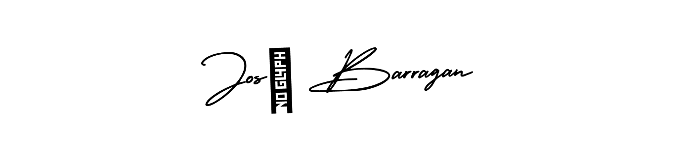 if you are searching for the best signature style for your name José Barragan. so please give up your signature search. here we have designed multiple signature styles  using AmerikaSignatureDemo-Regular. José Barragan signature style 3 images and pictures png