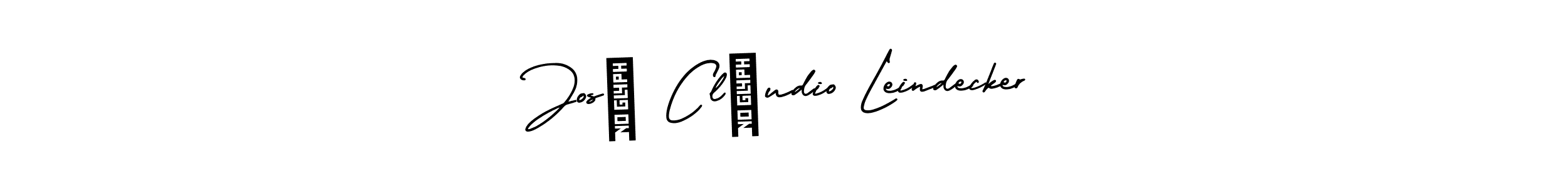 It looks lik you need a new signature style for name José Cláudio Leindecker. Design unique handwritten (AmerikaSignatureDemo-Regular) signature with our free signature maker in just a few clicks. José Cláudio Leindecker signature style 3 images and pictures png
