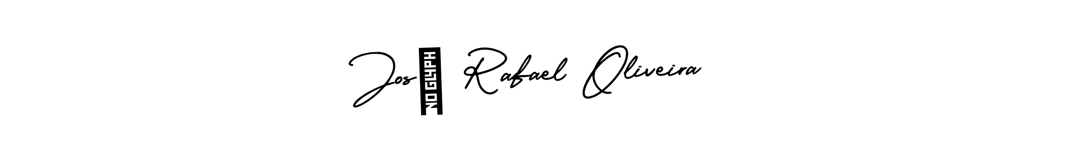 You should practise on your own different ways (AmerikaSignatureDemo-Regular) to write your name (José Rafael Oliveira) in signature. don't let someone else do it for you. José Rafael Oliveira signature style 3 images and pictures png