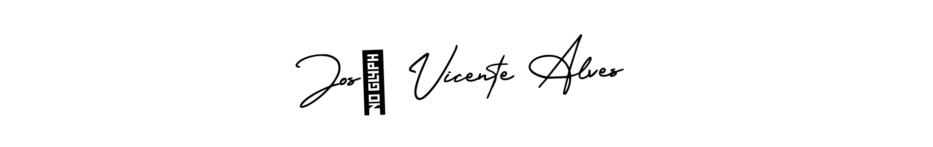 Also You can easily find your signature by using the search form. We will create José Vicente Alves name handwritten signature images for you free of cost using AmerikaSignatureDemo-Regular sign style. José Vicente Alves signature style 3 images and pictures png