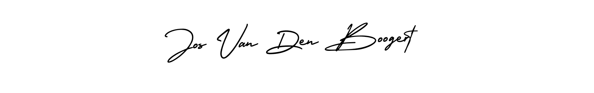 Use a signature maker to create a handwritten signature online. With this signature software, you can design (AmerikaSignatureDemo-Regular) your own signature for name Jos Van Den Boogert. Jos Van Den Boogert signature style 3 images and pictures png