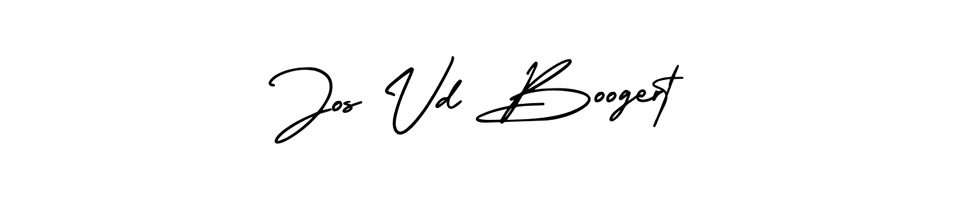 It looks lik you need a new signature style for name Jos Vd Boogert. Design unique handwritten (AmerikaSignatureDemo-Regular) signature with our free signature maker in just a few clicks. Jos Vd Boogert signature style 3 images and pictures png