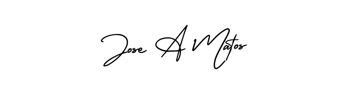 Best and Professional Signature Style for Jose A Matos. AmerikaSignatureDemo-Regular Best Signature Style Collection. Jose A Matos signature style 3 images and pictures png