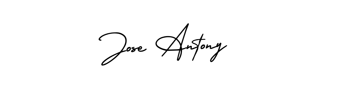 Check out images of Autograph of Jose Antony name. Actor Jose Antony Signature Style. AmerikaSignatureDemo-Regular is a professional sign style online. Jose Antony signature style 3 images and pictures png