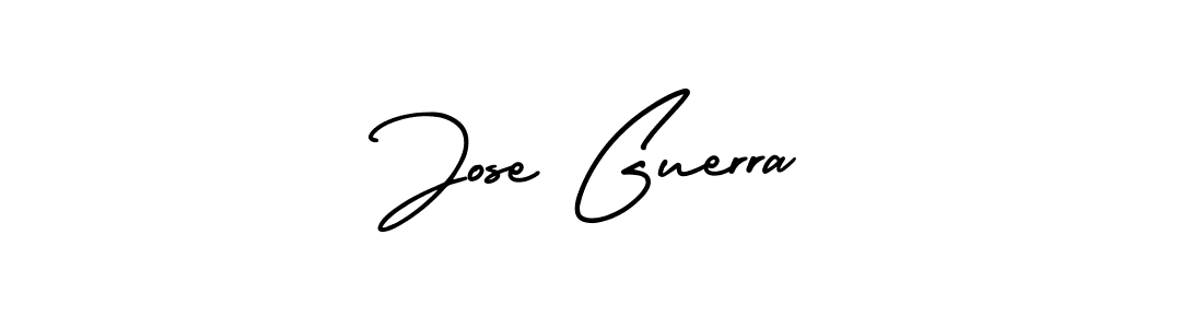 It looks lik you need a new signature style for name Jose Guerra. Design unique handwritten (AmerikaSignatureDemo-Regular) signature with our free signature maker in just a few clicks. Jose Guerra signature style 3 images and pictures png