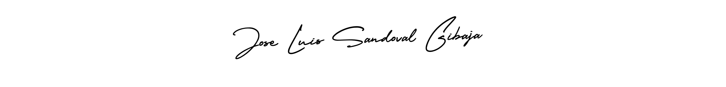 Design your own signature with our free online signature maker. With this signature software, you can create a handwritten (AmerikaSignatureDemo-Regular) signature for name Jose Luis Sandoval Gibaja. Jose Luis Sandoval Gibaja signature style 3 images and pictures png