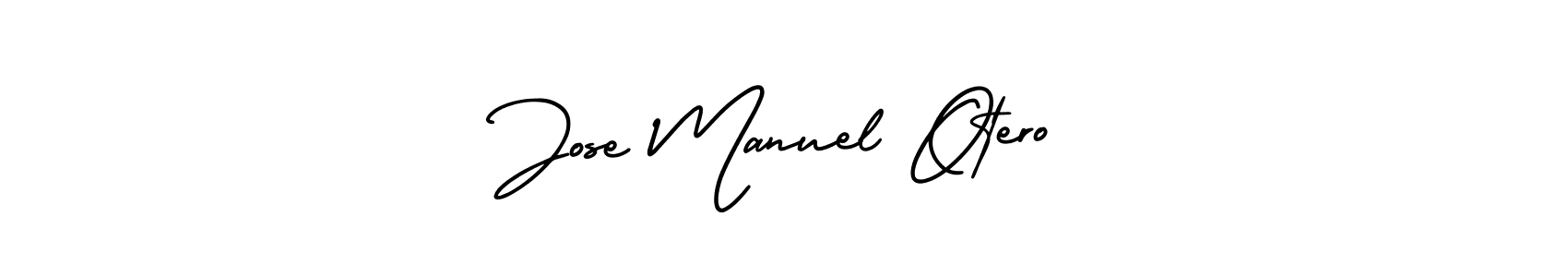 if you are searching for the best signature style for your name Jose Manuel Otero. so please give up your signature search. here we have designed multiple signature styles  using AmerikaSignatureDemo-Regular. Jose Manuel Otero signature style 3 images and pictures png