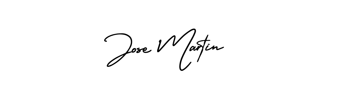 Make a beautiful signature design for name Jose Martin. With this signature (AmerikaSignatureDemo-Regular) style, you can create a handwritten signature for free. Jose Martin signature style 3 images and pictures png