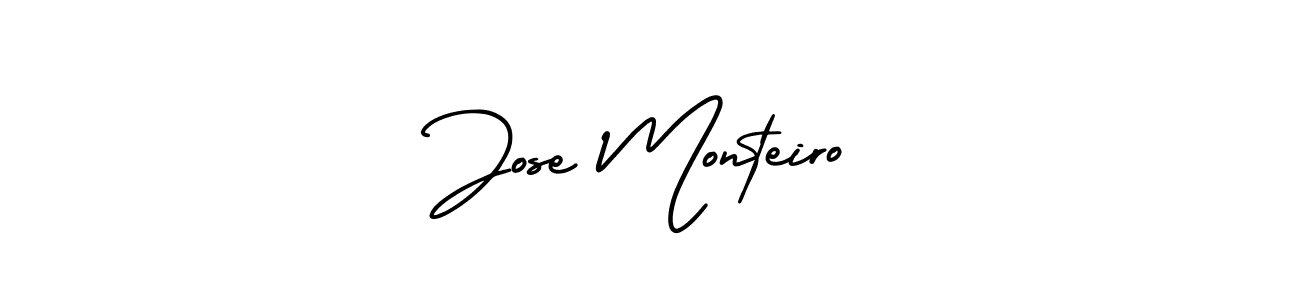 Similarly AmerikaSignatureDemo-Regular is the best handwritten signature design. Signature creator online .You can use it as an online autograph creator for name Jose Monteiro. Jose Monteiro signature style 3 images and pictures png