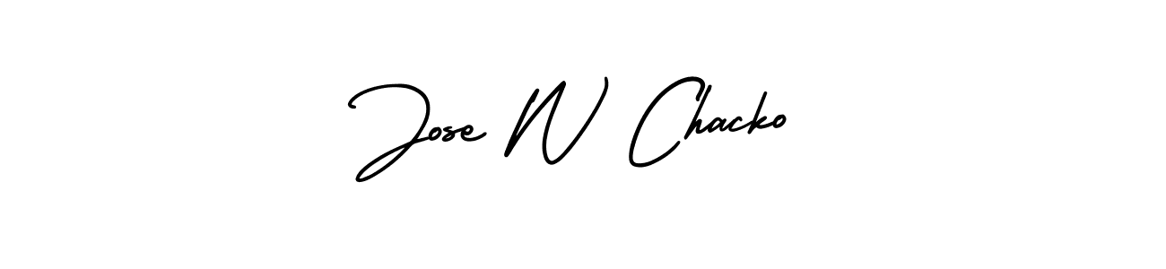 Check out images of Autograph of Jose W Chacko name. Actor Jose W Chacko Signature Style. AmerikaSignatureDemo-Regular is a professional sign style online. Jose W Chacko signature style 3 images and pictures png