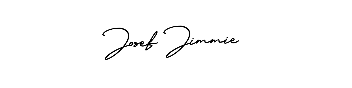 This is the best signature style for the Josef Jimmie name. Also you like these signature font (AmerikaSignatureDemo-Regular). Mix name signature. Josef Jimmie signature style 3 images and pictures png