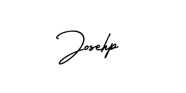 Design your own signature with our free online signature maker. With this signature software, you can create a handwritten (AmerikaSignatureDemo-Regular) signature for name Josehp. Josehp signature style 3 images and pictures png