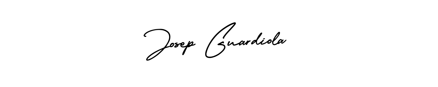 Use a signature maker to create a handwritten signature online. With this signature software, you can design (AmerikaSignatureDemo-Regular) your own signature for name Josep Guardiola. Josep Guardiola signature style 3 images and pictures png