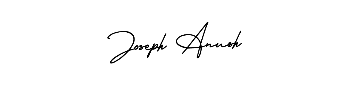 Create a beautiful signature design for name Joseph Anush. With this signature (AmerikaSignatureDemo-Regular) fonts, you can make a handwritten signature for free. Joseph Anush signature style 3 images and pictures png