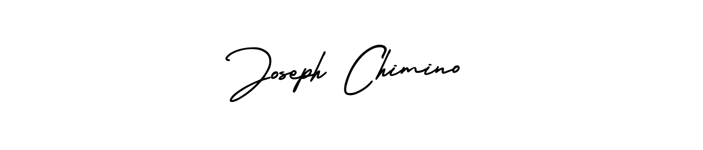 Create a beautiful signature design for name Joseph Chimino. With this signature (AmerikaSignatureDemo-Regular) fonts, you can make a handwritten signature for free. Joseph Chimino signature style 3 images and pictures png