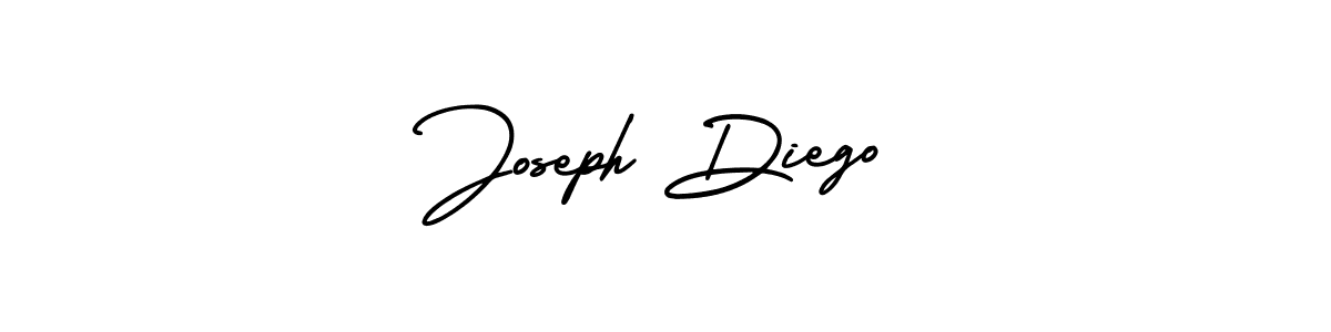 Create a beautiful signature design for name Joseph Diego. With this signature (AmerikaSignatureDemo-Regular) fonts, you can make a handwritten signature for free. Joseph Diego signature style 3 images and pictures png