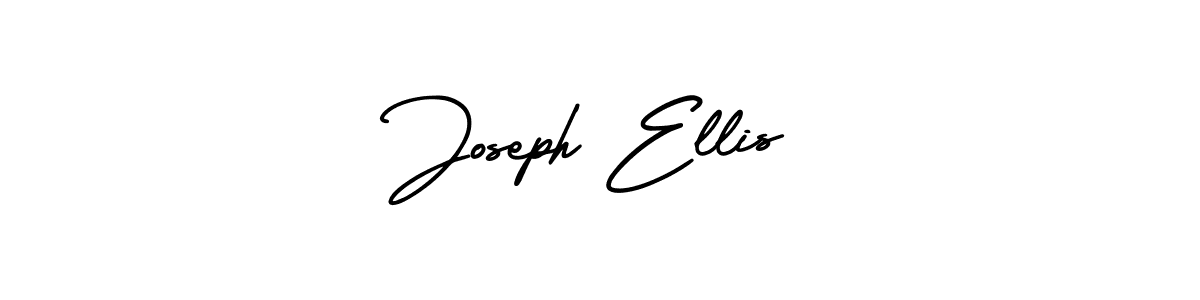 You should practise on your own different ways (AmerikaSignatureDemo-Regular) to write your name (Joseph Ellis) in signature. don't let someone else do it for you. Joseph Ellis signature style 3 images and pictures png