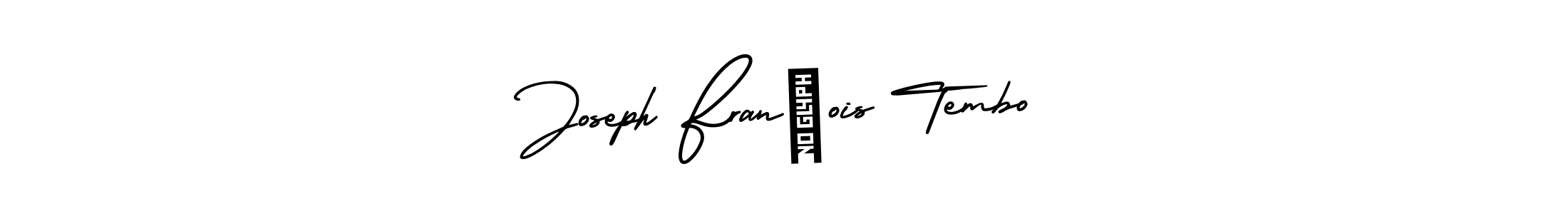 How to Draw Joseph François Tembo signature style? AmerikaSignatureDemo-Regular is a latest design signature styles for name Joseph François Tembo. Joseph François Tembo signature style 3 images and pictures png