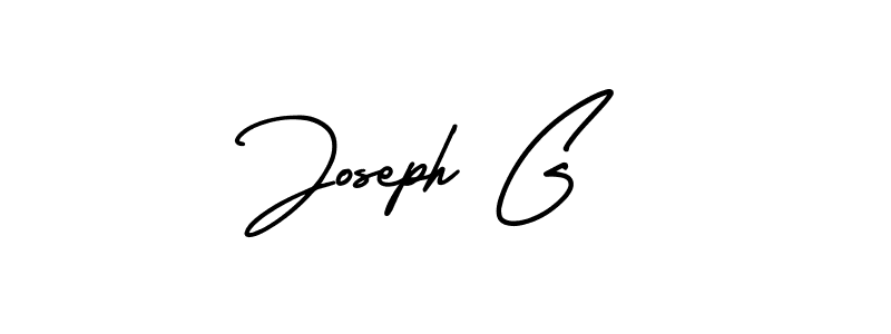 AmerikaSignatureDemo-Regular is a professional signature style that is perfect for those who want to add a touch of class to their signature. It is also a great choice for those who want to make their signature more unique. Get Joseph G name to fancy signature for free. Joseph G signature style 3 images and pictures png