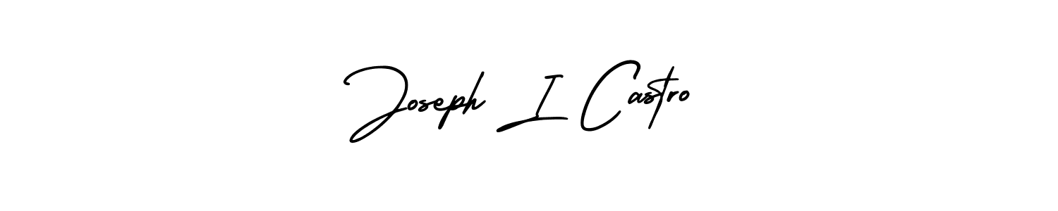 Use a signature maker to create a handwritten signature online. With this signature software, you can design (AmerikaSignatureDemo-Regular) your own signature for name Joseph I Castro. Joseph I Castro signature style 3 images and pictures png