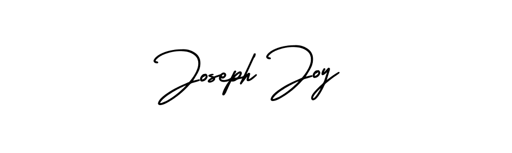 It looks lik you need a new signature style for name Joseph Joy. Design unique handwritten (AmerikaSignatureDemo-Regular) signature with our free signature maker in just a few clicks. Joseph Joy signature style 3 images and pictures png